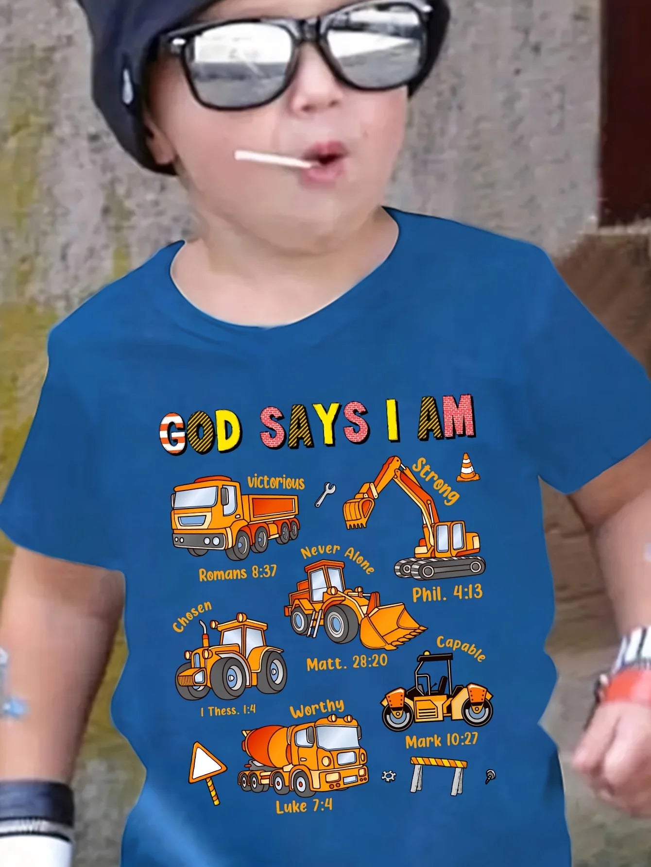 God Say I Am An Engineer T Shirt For Kids Funny Tshirts Cartoon Boys Girls Summer Short Sleeve Tee Tops