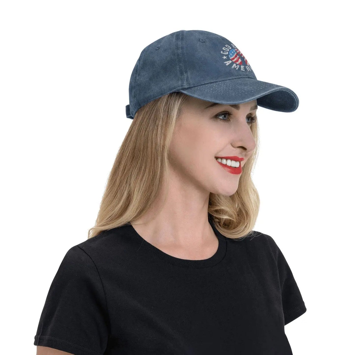 Happy 4th of July Hat for Men Women Independence Day Cap God Bless America Hat Patriotic American USA Hat