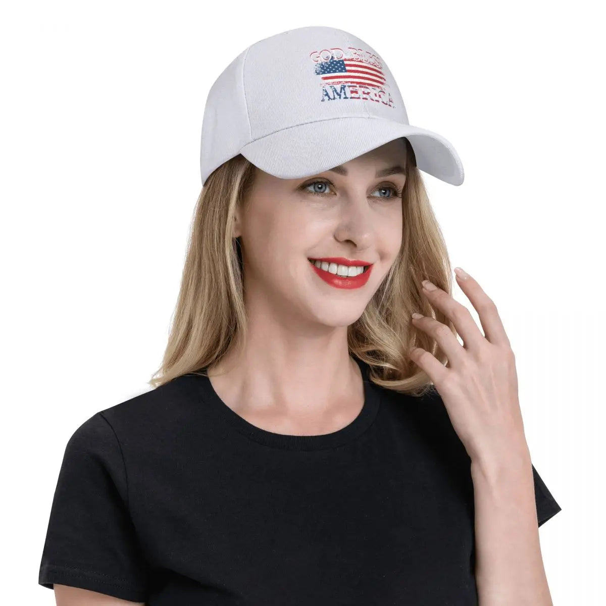 God Bless America Baseball Cap beach hat Military Cap Man Hats For Men Women's