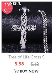 Christian Bible Cross Chain Necklace Stainless Steel Pendant Necklace for Men Religious Prayer Jesus Jewelry corrente masculina