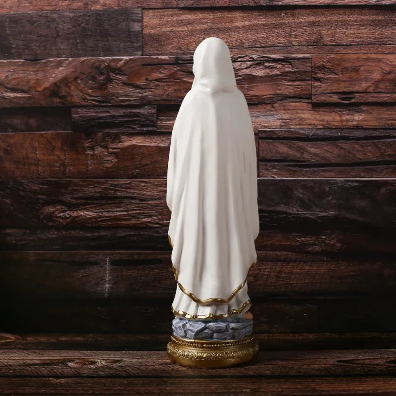 Virgin Mary Resin Statue Religion Jesus Religious Statue Souvenir Interior Decoration Gift