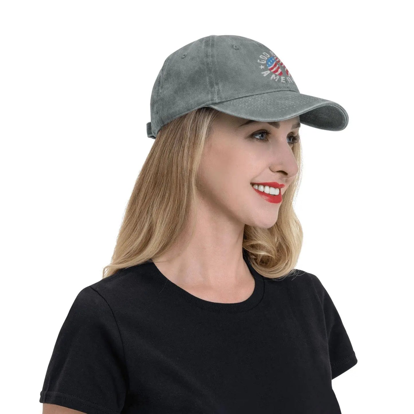 Happy 4th of July Hat for Men Women Independence Day Cap God Bless America Hat Patriotic American USA Hat