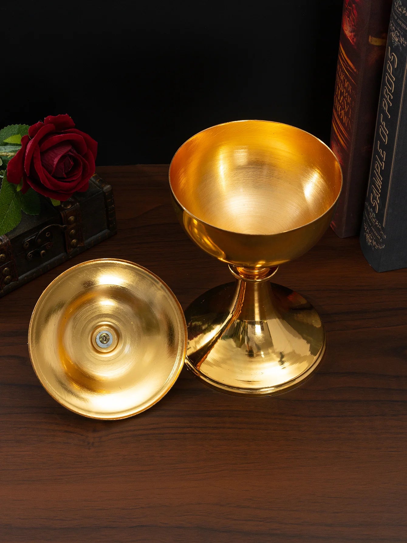 Holy Grail, Holy Box, Rosary, Rosary, Gold-plated Liturgical Supplies, Holy Communion Cup, Mass Supplies